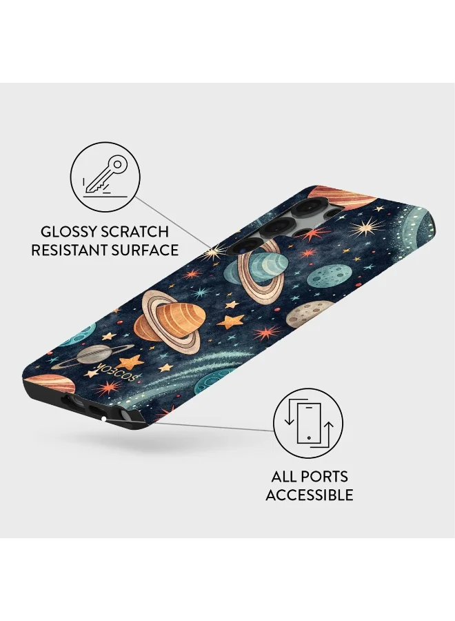 Mobcos Mobcos Samsung Galaxy S24 Ultra Nebula Nights Mobcos Samsung Galaxy S24 Ultra Nebula Nights Premium Case Compatible with Hybrid Dual-Layer Hard Shell + Silicone Protection - Scratch-Resistant Shockproof Mobile Cover  | Best Price UAE